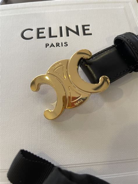 celine triomphe chain belt|Celine belt summer 2020.